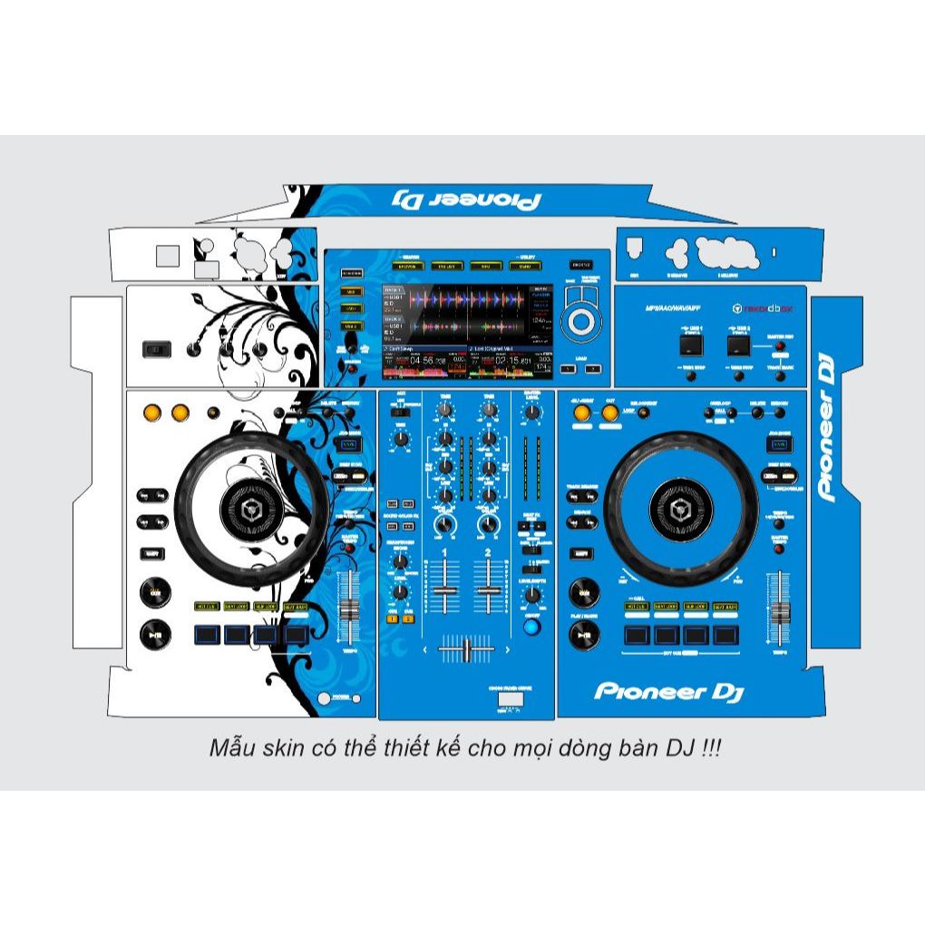 Hỏa Tốc - Skin Dán Bàn DJ ( F14 ) ( XDJ RR / RX / RX2 / RX3 / XZ , DDJ ...