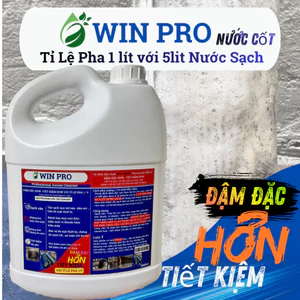 Nước Tẩy Dàn Lạnh WinPro KHÔNG CHẠM 3L8 với tỉ lệ pha 1/5 tẩy rửa phục hồi máy lạnh