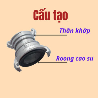 Khớp nối hỗn hợp chuyển đổi đầu nối AB giữa các vòi DN50-DN65