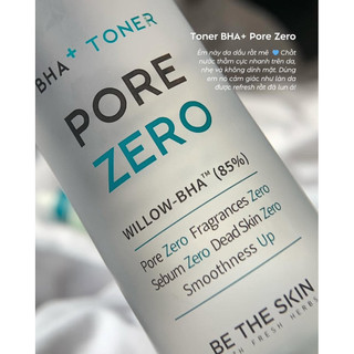 Dòng sản phẩm cho da dầu BE THE SKIN BHA+ Pore Zero