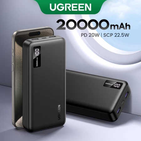 【Pin Sạc Dự Phòng Có Thể Đặt Hàng】Sạc dự phòng UGREEN 20000mAh/10000mAh PD20W Sạc nhanh cho điện thoại Android|Bảo hành