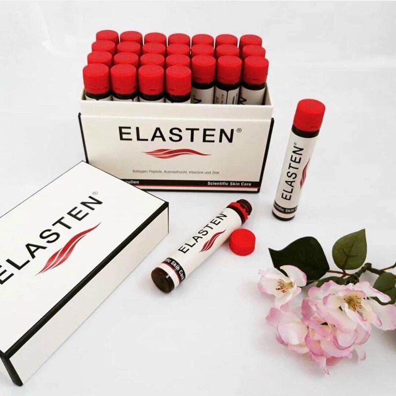 Nước Uống Collagen Elasten Đức Chăm Sóc Sắc Đẹp (Hộp 28 Ống / 30 Ống)