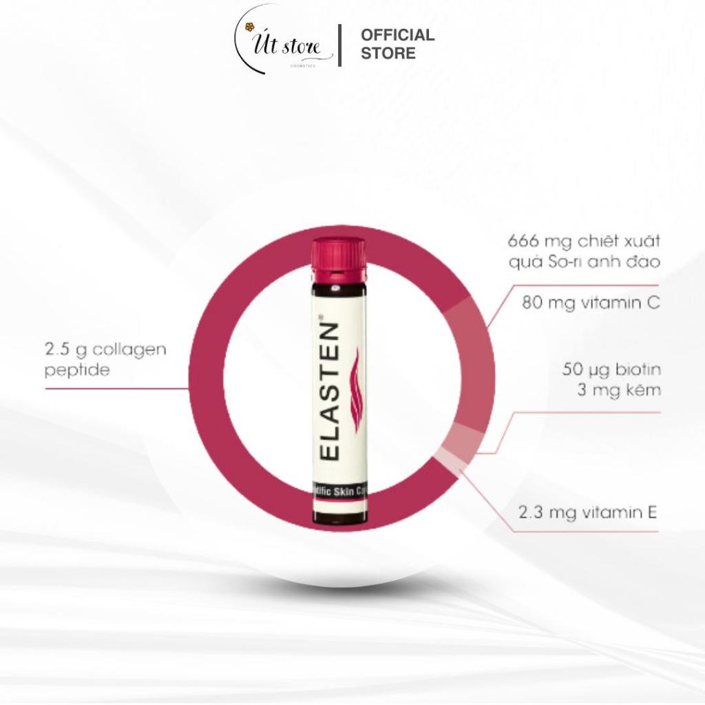 Nước Uống Collagen Elasten Đức Chăm Sóc Sắc Đẹp (Hộp 28 Ống / 30 Ống)