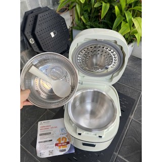 Nồi Cơm Điện Tử Kailer KL-RC2028 1.8L Lòng Nồi Vân Lục Giác Inox 304 Cao Cấp, Nhiều Chế Độ Nấu Tự Động - Bếp Của Hà