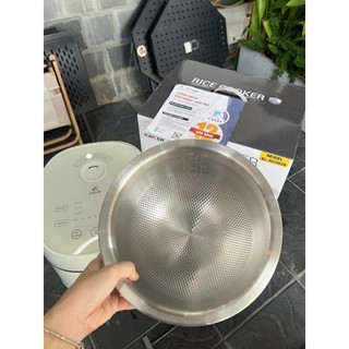 Nồi Cơm Điện Tử Kailer KL-RC2028 1.8L Lòng Nồi Vân Lục Giác Inox 304 Cao Cấp, Nhiều Chế Độ Nấu Tự Động - Bếp Của Hà