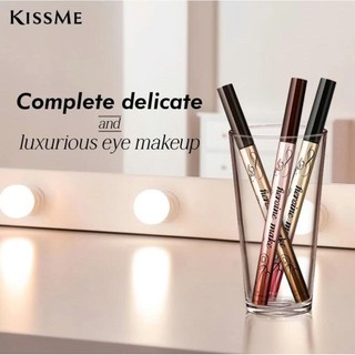 Bút Kẻ Mắt Nước Bền Màu,Không Trôi Kissme Make Prime Liquid Eyeliner Rich Keep 0.4mL Bản Giới Hạn