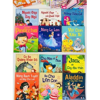 Truyện tranh - Trọn bộ 12 Cuốn Truyện Cổ Tích Kinh Điển - ndbooks