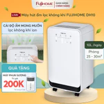 Máy hút ẩm gia đình FUJIHOME DH10 Nhập Khẩu cao cấp Ionizer lọc không khí, đèn báo độ ẩm thông minh công suất hút mạnh — ảnh 1