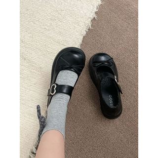 [FORM RỘNG LÙI 1 SIZE] Giày Búp Bê Nữ Dễ Thương Quai Cài Ngang Đế Cao Su Chống Trượt H2510