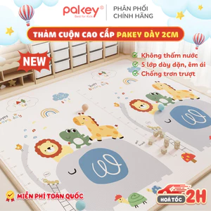 Thảm Xốp XPE Cao Cấp Dày 2cm, Thảm CUỘN Trải Sàn Chống Trơn Trượt, Màu Sắc Nhã Nhặn Phù Hợp Với Nhiều Không Gian