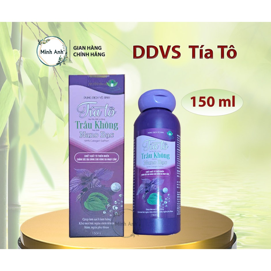 [ XUẤT VAT ]  [ Hỏa tốc ] Dung dịch vệ sinh tía tô 150ml