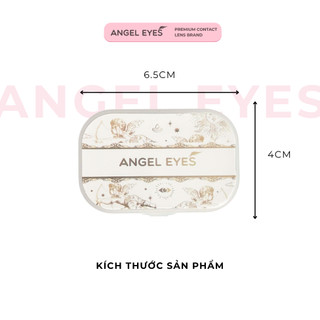 Khay đựng lens có gương Angel Eyes kèm bộ dụng cụ đeo lens | Khay gương đựng kính áp tròng
