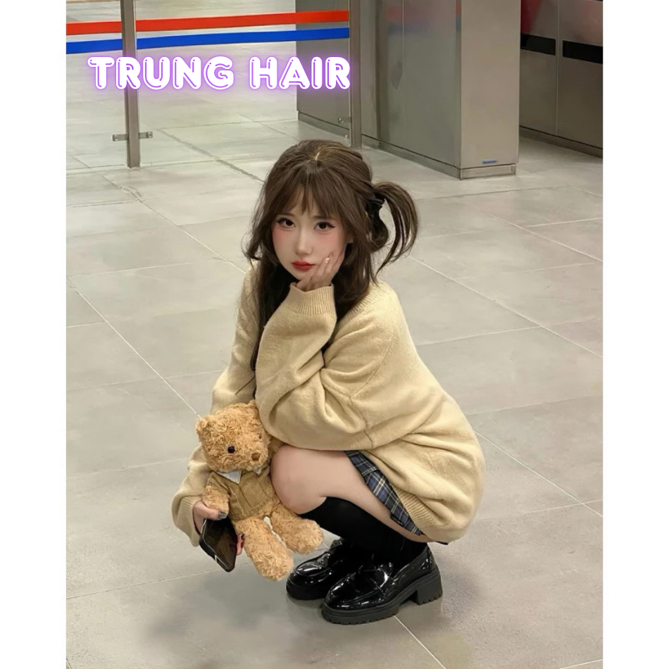 Thuốc nhuộm tóc NÂU LẠNH SÁNG, NÂU LẠNH không tẩy, lên từ nền đen, tặng kèm trợ nhuộm| Trunghair