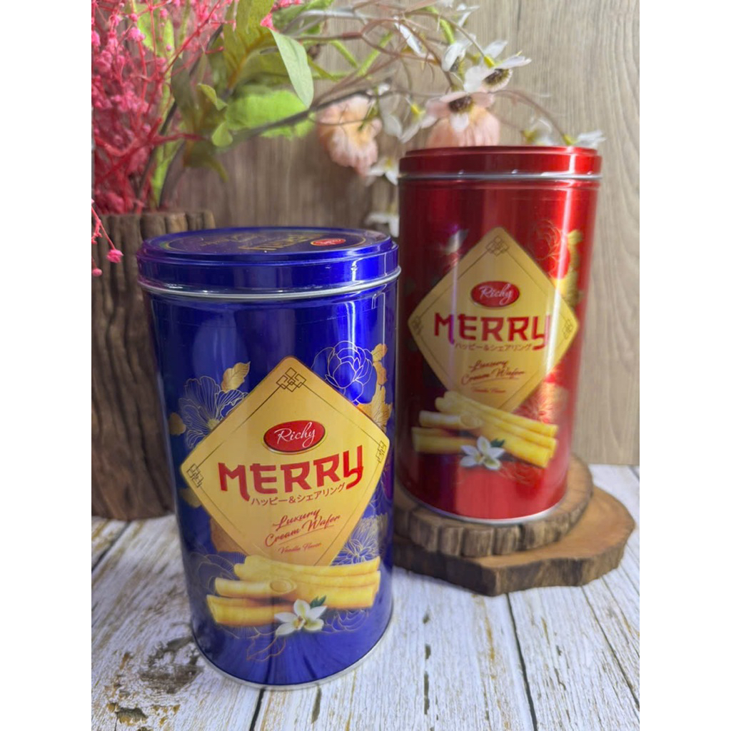 Bánh quy merry lon 200g hàng date mới | Shopee Việt Nam