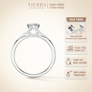 Solid Gold Engagement Ring by Tierra Diamond Jewelry