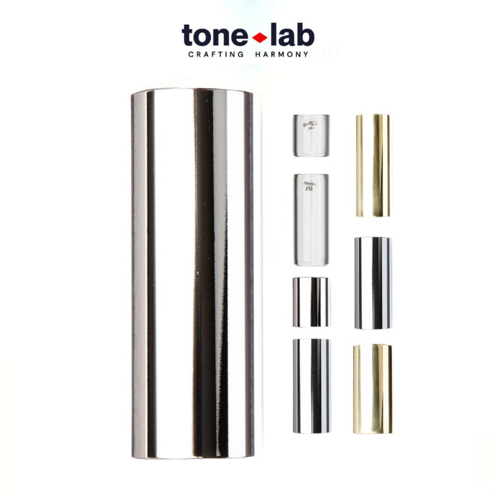[Tone Lab] [HCM] Slide cho đàn guitar Jim Dunlop Chrome, Glass, Brass ...