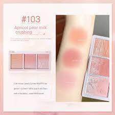 Phấn Má 3 Ô Màu HOLD LIVE SECRET GARDEN BLUSH HL461 Chất Phấn Mịn Lì, Dễ Tán Lên Màu Chuẩn - Bebeau