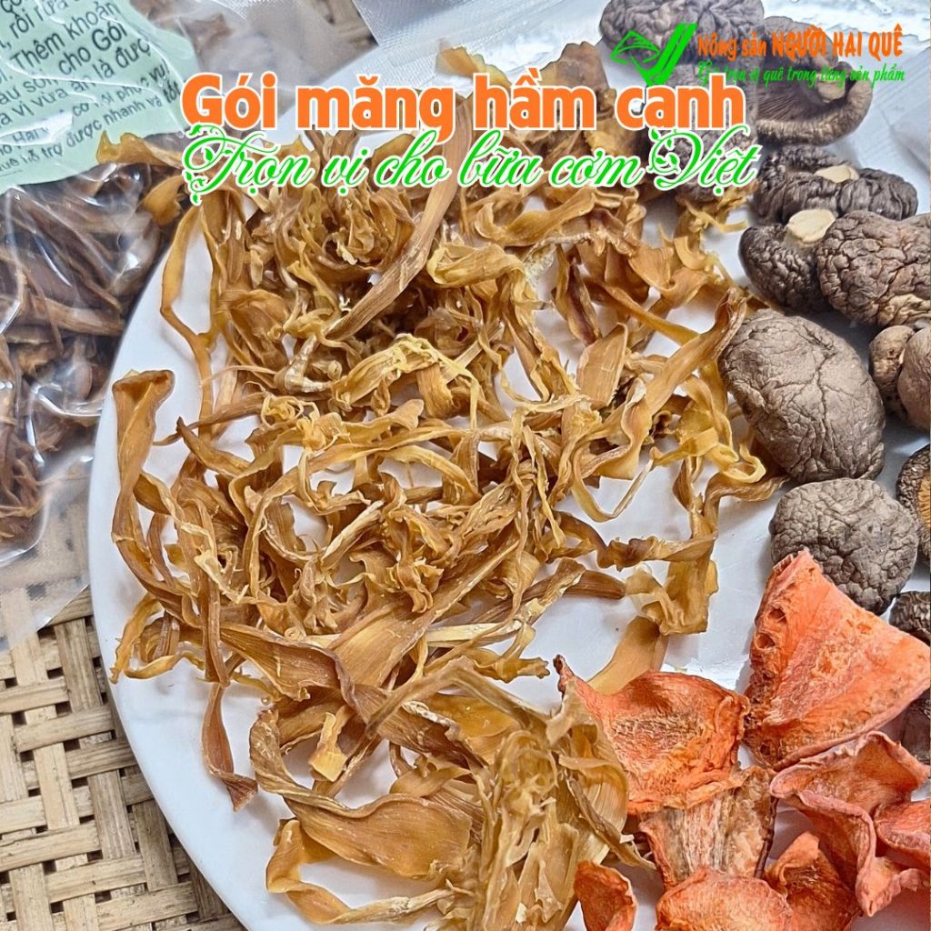 Gói Măng Hầm Canh - Trọn Vị Cho Bữa Cơm Việt! (Tặng Gói Thảo Mộc Độc Quyền chuẩn của đầu bếp nhà hàng) | Hai Quê