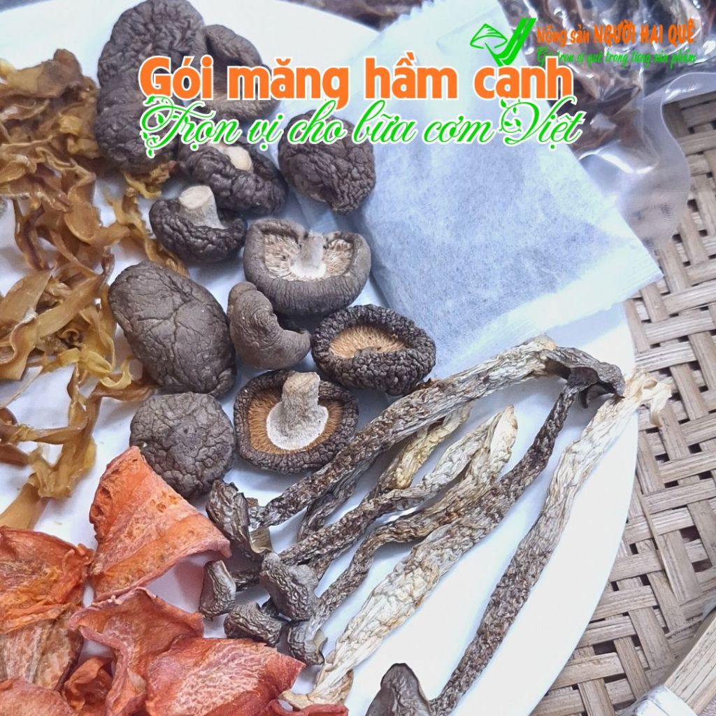 Gói Măng Hầm Canh - Trọn Vị Cho Bữa Cơm Việt! (Tặng Gói Thảo Mộc Độc Quyền chuẩn của đầu bếp nhà hàng) | Hai Quê