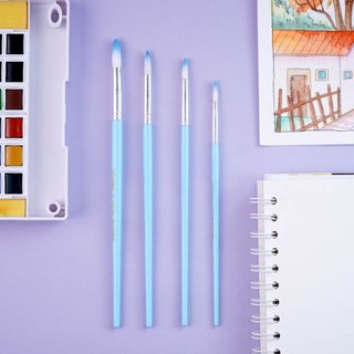 Cọ Vẽ ARTMATE Cao Cấp,  Cọ Tô Màu Tô Tượng Dùng Cho Màu Nước, Gouache, Sơn Acrylic  Đa Dạng Kích Thước Đầu Cọ