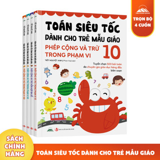 Sách - Toán Siêu Tốc Dành Cho Trẻ Mẫu Giáo, Tiểu Học - Tiên Phong Books