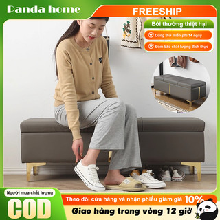 PANDA Ghế đôn chứa đồ đa năng cho khu vực thay giày tại nhà, cửa hàng giày dép và quần áo