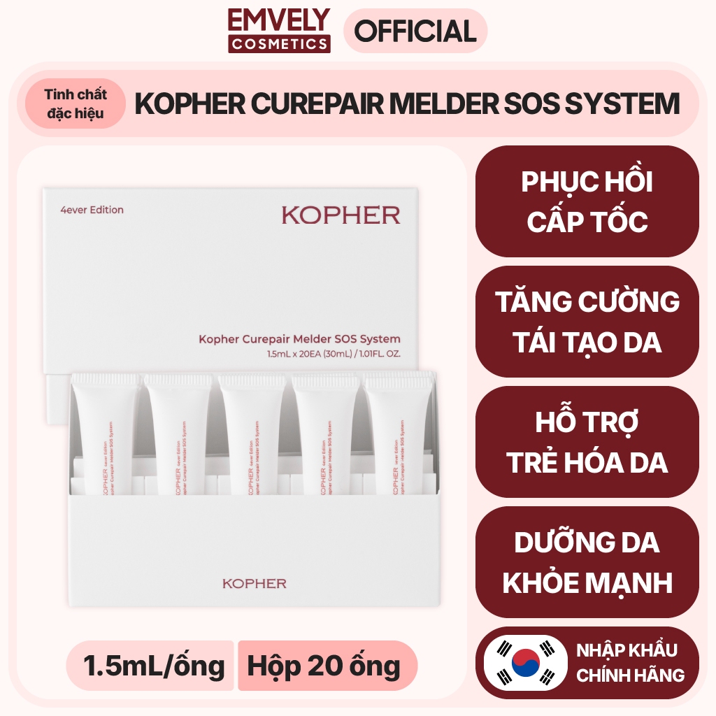 Tinh Chất Đặc Hiệu KOPHER CUREPAIR MELDER SOS SYSTEM | Shopee Việt Nam