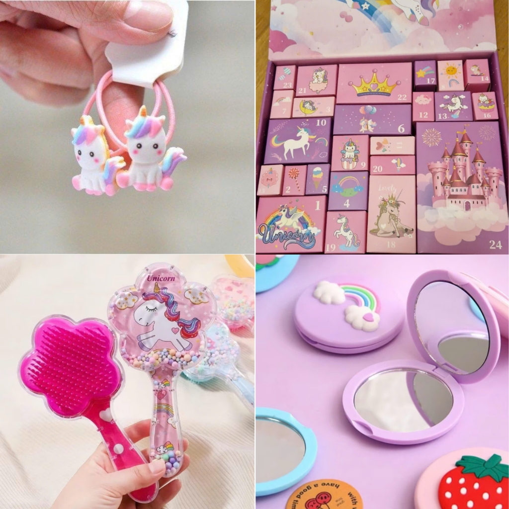 Bộ Đồ Chơi Hộp Quà Bất Ngờ 24 Ngày Chủ Đề Pony Đồ Chơi Bí Mật Cho Bé Blind Box - Đồ Chơi Cho Bé PUKAPI
