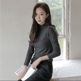 Áo giữ nhiệt nữ dài tay, lót nỉ mềm, co giãn 4 chiều, cổ cao 3 phân, giữ ấm hiệu quả. (Kèm ảnh thật)- thubaquanaao