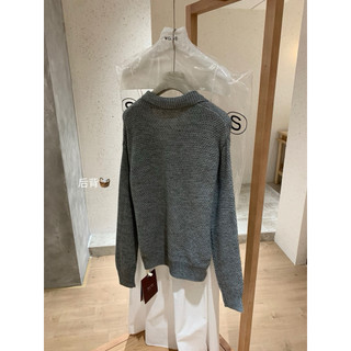 𝐏𝐡𝐢𝐞𝐧 | (Sẵn) W7812 Áo Polo Len Cổ V Form Rộng Hoạ Tiết Trơn