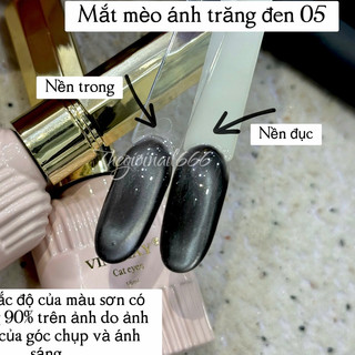 Mắt Mèo Ánh Trăng VINIMAY Đen 05 Siêu Sáng | Thegioinail666