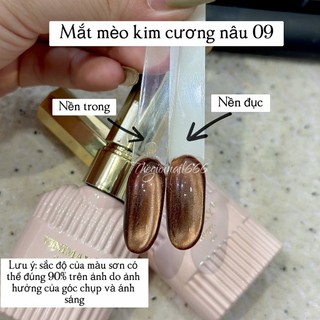 Mắt Mèo Kim Cương VINIMAY Nâu 09 Siêu Sáng | Thegioinail666