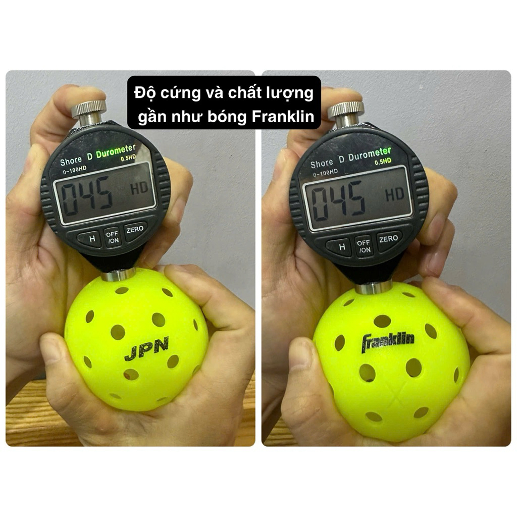 [CHÍNH HÃNG] COMBO 3 Bóng Pickleball 𝐉𝐏𝐍 tiêu chuẩn thi đấu 40 lỗ , chất lượng VƯỢT TRỘI