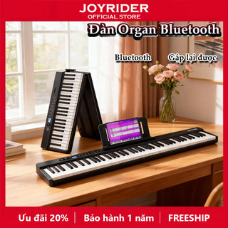 Đàn Piano Gấp Gọn 61-88 Phím Phím Cho Bé Tập Chơi Đàn Kết Nối Bluetooth + Chân Đàn + Phone/APP