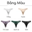 Quần lót nam lọt khe sexy ôm bó mềm mịn vải thun lạnh mỏng co giãn trơn bóng gợi cảm