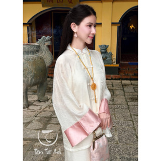 Pháp phục “ Nguyệt Băng “  - BY TÂM TUỆ ANH set bộ gấm