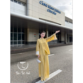 Pháp phục “ Nguyệt Băng “  - BY TÂM TUỆ ANH set bộ gấm