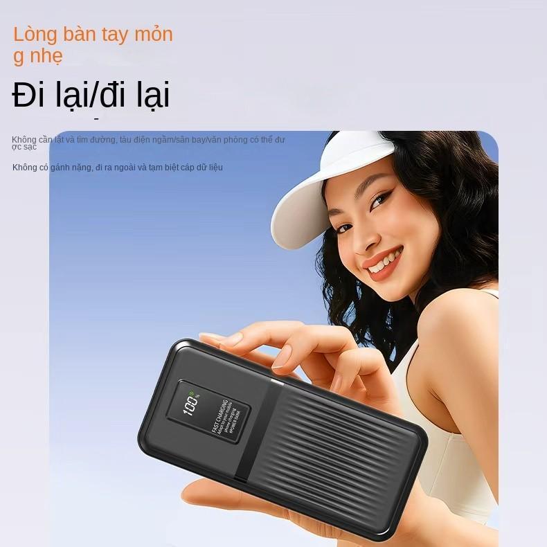 Pin dự phòng Mega-Power 30000mAh | Sạc nhanh 22.5W, Cáp đôi cho Du lịch Sinh ra cho những chuyến đi dài,