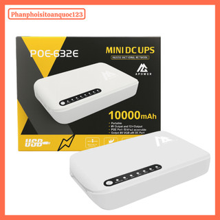Bộ Lưu Điện POE Đa Năng POE-632E – Dung Lượng 10000mAh, Hỗ Trợ USB/DC/POE Output