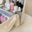 Túi Đựng Đồ Makeup Du Lịch Kèm Gương Tiện Lợi, Túi Trang Điểm Chất Liệu Da Chống Thấm Nước Snowly