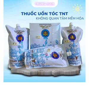 Thuốc uốn tóc Hydro Acid, Thuốc uốn tóc TNT không quan tâm mềm hóa, không lo cháy tóc | Trunghair
