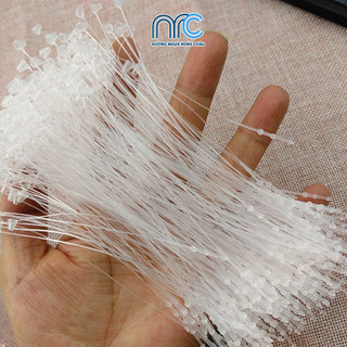 [Combo 1000 dây] Dây nhựa xâu mác, Dây treo nhãn mác quần áo, ti xỏ nhựa - Hàng đẹp bao lỗi