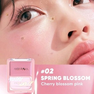 Má Hồng Kem JUDYDOLL Căng Bóng Lâu Trôi Mềm Mịn Chuẩn Màu Tự Nhiên Tạo Hiệu Ứng 3D Gloss