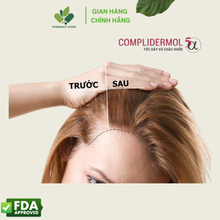 CHÍNH HÃNG| COMPLIDERMOL 5 ALPHA– Hỗ Trợ Giảm Tóc Gãy Rụng, Nuôi Dưỡng Tóc Chắc Khỏe, Mượt - Châu Âu