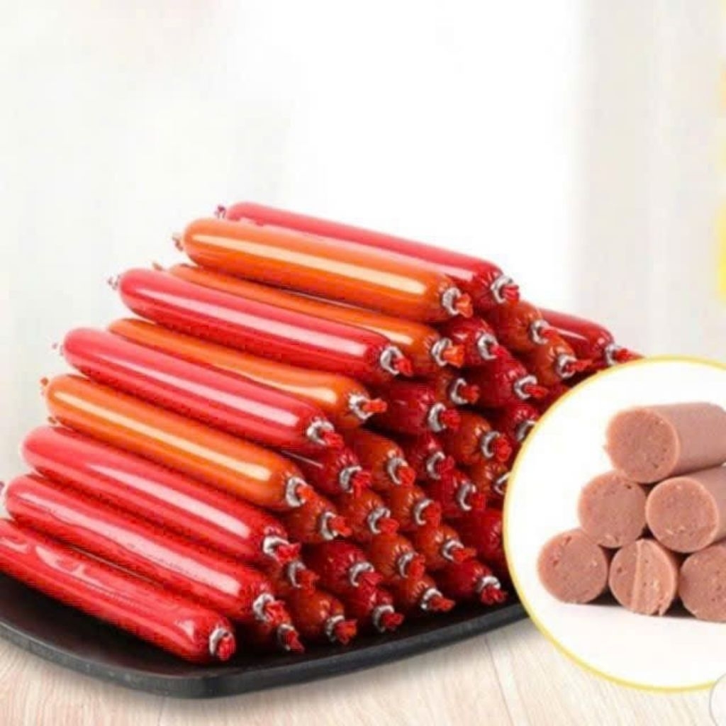 (Siêu Sales) THÙNG 6 KG XÚC XÍCH DINH DƯỠNG BẾP NGON R2 TIỆN LỢI (THÙNG 6 TÚI 172 CÂY/35G)