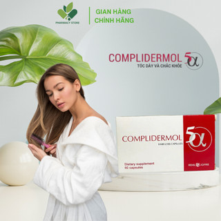 CHÍNH HÃNG| COMPLIDERMOL 5 ALPHA– Hỗ Trợ Giảm Tóc Gãy Rụng, Nuôi Dưỡng Tóc Chắc Khỏe, Mượt - Châu Âu