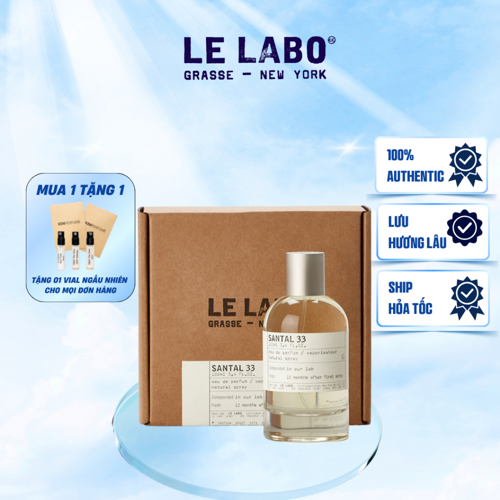 [Auth-Full Box]Nước hoa Le Labo Santal 33 |Hàng chính hãng Le Labo tặng ...