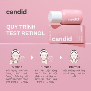 Tinh Chất Cải Thiện Sắc Tố Và Chống Lão Hóa Candid Retinol 0.5% 30ml