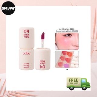 Má Hồng Kem ODBO Cloudy Lasting Blush Kem Lì Mềm Mịn OD1306