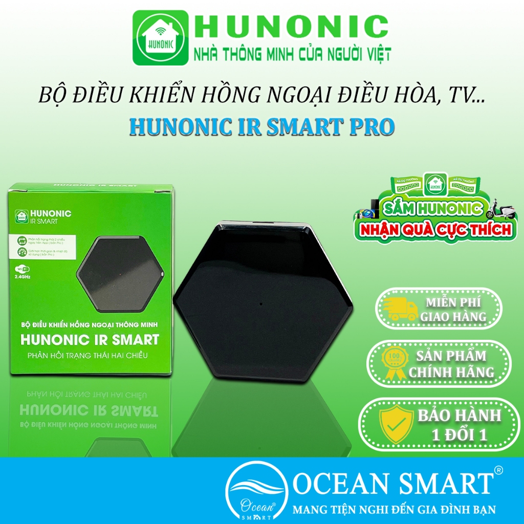Bộ Điều Khiển Hồng Ngoại Tivi, Điều Hoà Hunonic, Điều Khiển Thiết Bị Từ ...